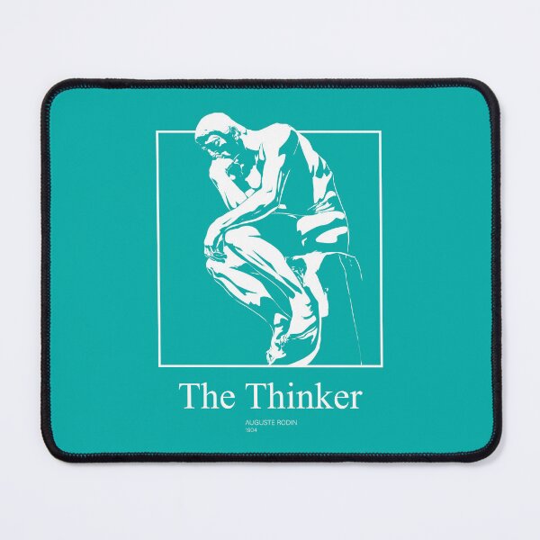 Item preview, 'The Thinker' by Rodin Fine Art Illustration designed and sold by rpalesca.