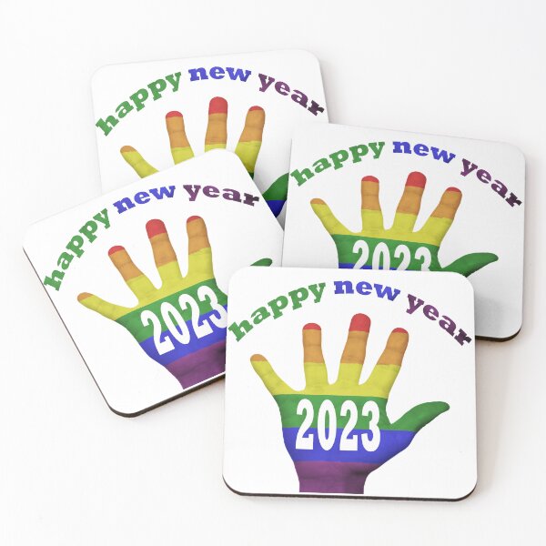 Item preview, Rainbow Happy New Year 2023 designed and sold by Soudesign99.