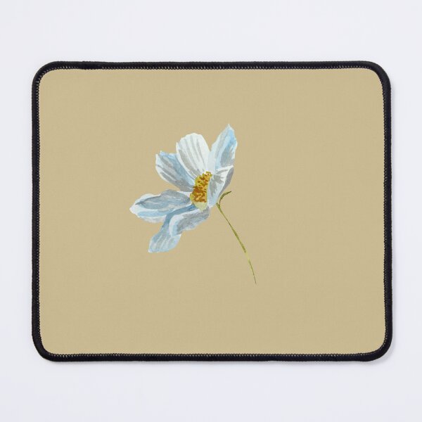 Item preview, Camomile daisy flower a cute watercolor sketch beige designed and sold by Yana Mustafina | Boho Soulful Designs.