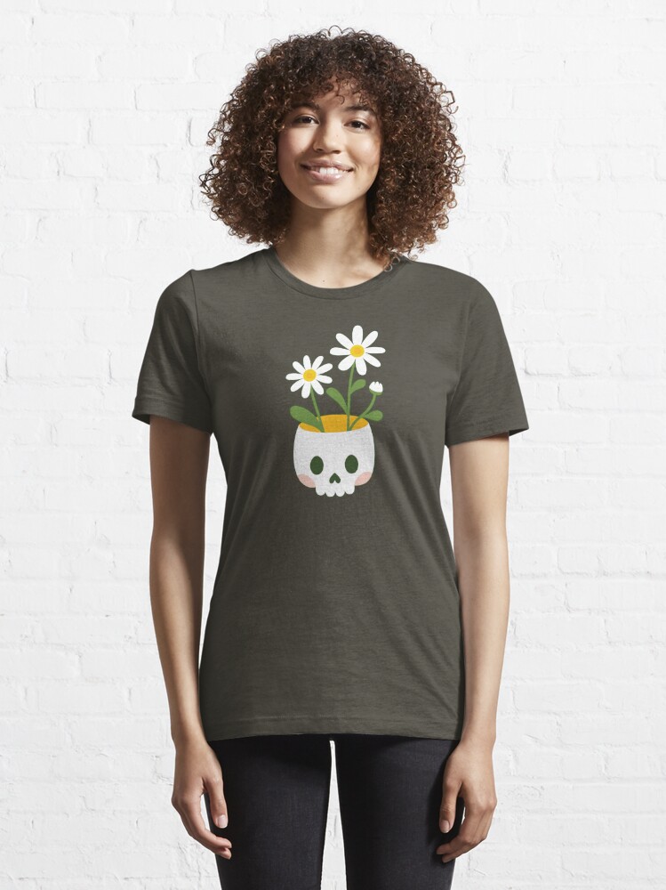 PUSHING UP DAISIES TEE - GOLD