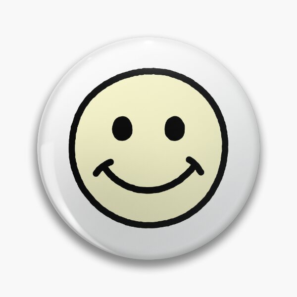 Item preview, SMILEY FACE (CREAM W/BLACK OUTLINE) designed and sold by Top10Designs.