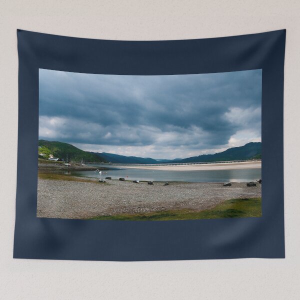 Item preview, Barmouth Viaduct and River Mawddach North Wales  designed and sold by LindaCooke.