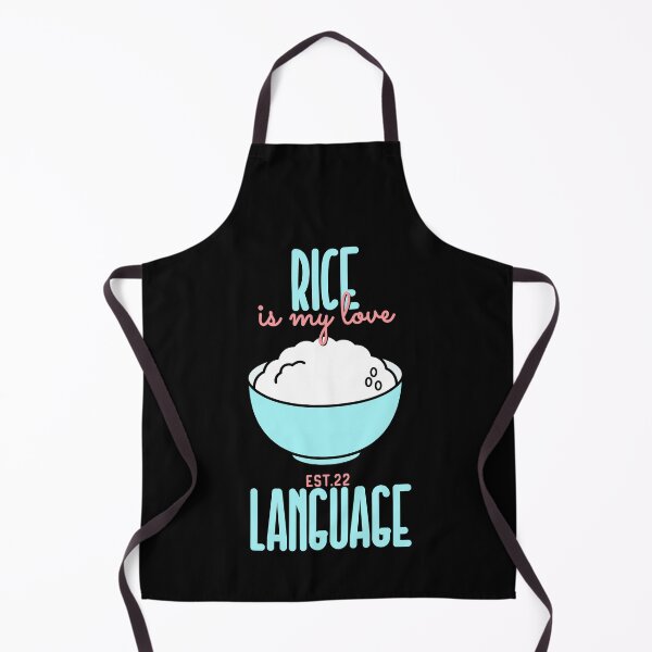 Item preview, RICE IS MY LOVE LANGUAGE designed and sold by GAADesignz.
