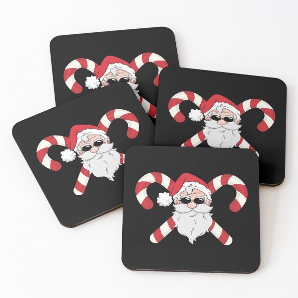 Item preview, Cool Santa Claus Face With Sunglasses designed and sold by koki4you.