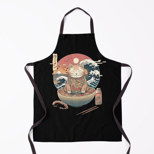 Item preview, Ramen Lover Cat 10 designed and sold by TheSamuraiCat.