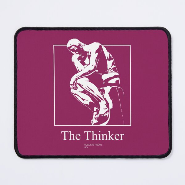 Item preview, 'The Thinker' by Rodin Fine Art Illustration designed and sold by rpalesca.