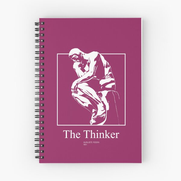 Item preview, 'The Thinker' by Rodin Fine Art Illustration designed and sold by rpalesca.