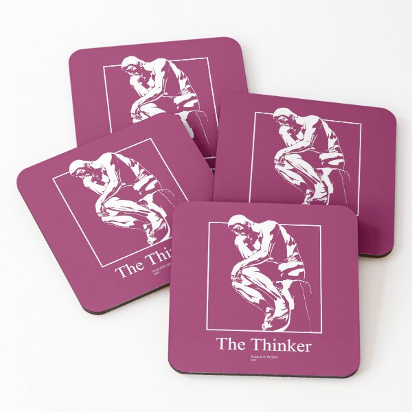 Item preview, 'The Thinker' by Rodin Fine Art Illustration designed and sold by rpalesca.