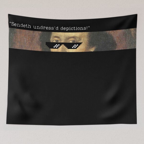 Item preview, Funny Shakespeare Quote "Send Nudes" | Edgy Quote | Gift for theatre lover | GIft for Actor / Actress designed and sold by LillBramz.