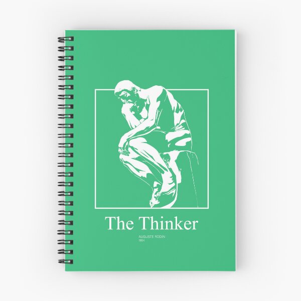 Item preview, 'The Thinker' by Rodin Fine Art Illustration designed and sold by rpalesca.