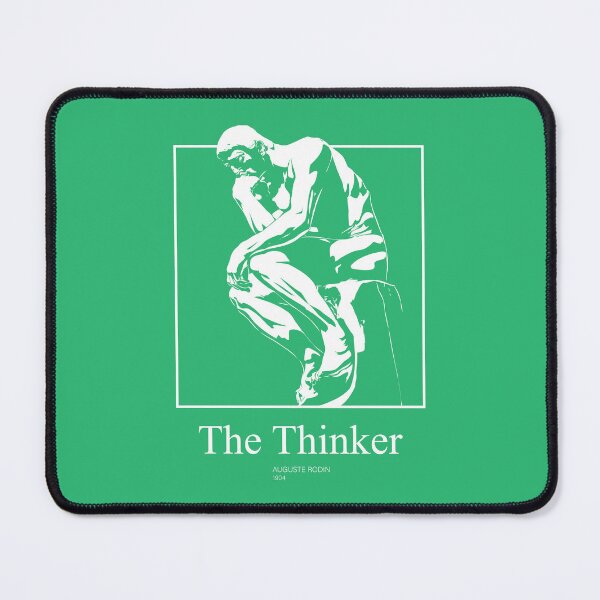 Item preview, 'The Thinker' by Rodin Fine Art Illustration designed and sold by rpalesca.