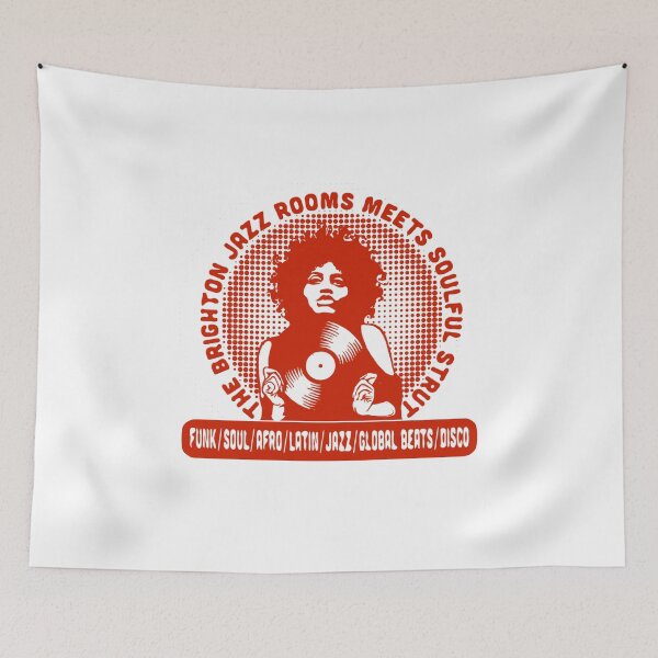 Item preview, The Brighton Jazz rooms meets soulful strut official design designed and sold by Dalbongo.