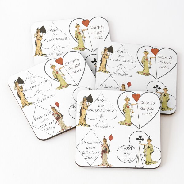 Item preview, Queens of All the Suits - Card Player Gift designed and sold by SSustainable.