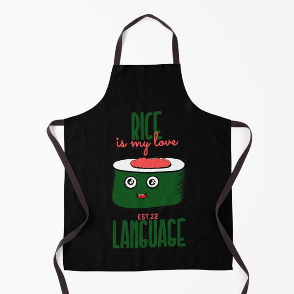 Item preview, RICE IS MY LOVE LANGUAGE designed and sold by GAADesignz.