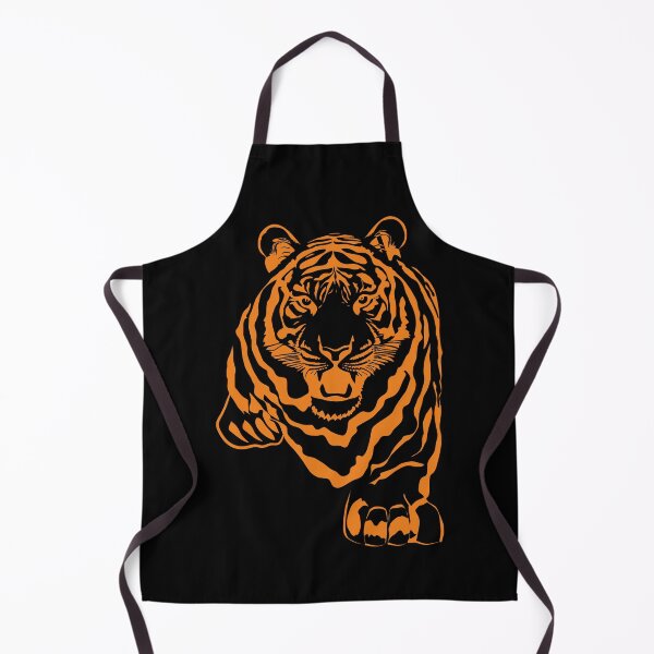 Item preview, Tiger (orange print) designed and sold by Aceofspace3000.