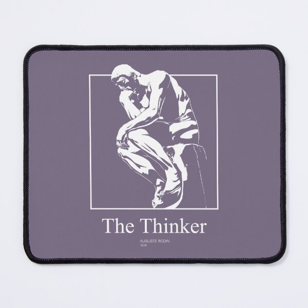 Item preview, 'The Thinker' by Rodin Fine Art Illustration designed and sold by rpalesca.