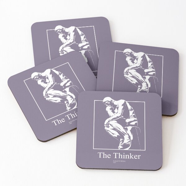 Item preview, 'The Thinker' by Rodin Fine Art Illustration designed and sold by rpalesca.