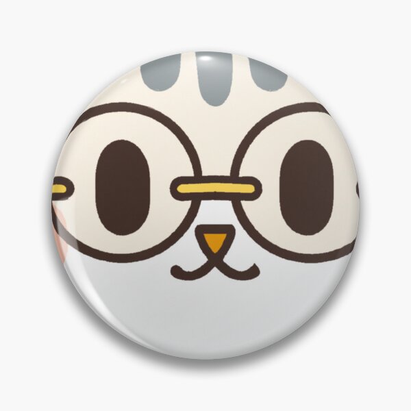 Item preview, Cat with Glasses designed and sold by WorldOfFairies.