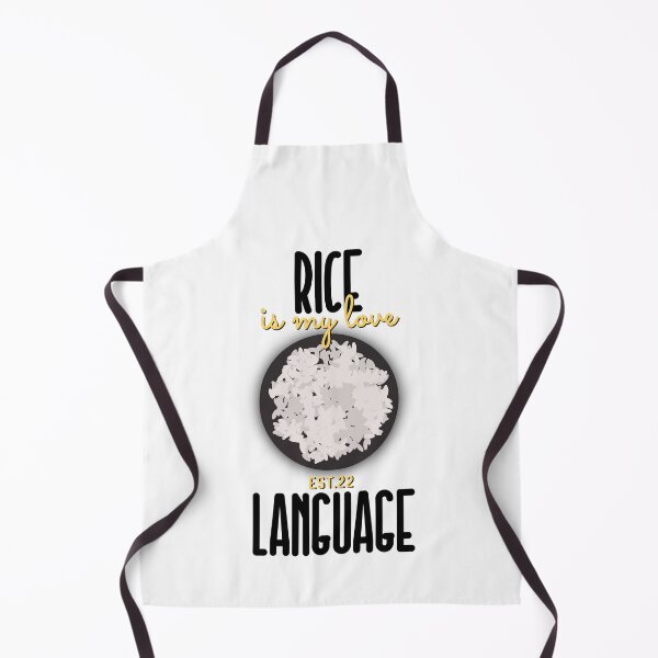 Item preview, RICE IS MY LOVE LANGUAGE designed and sold by GAADesignz.