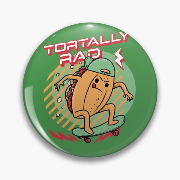 Item preview, Tortally Rad Torta 1980s retro - funny mexican food designed and sold by abowersock.