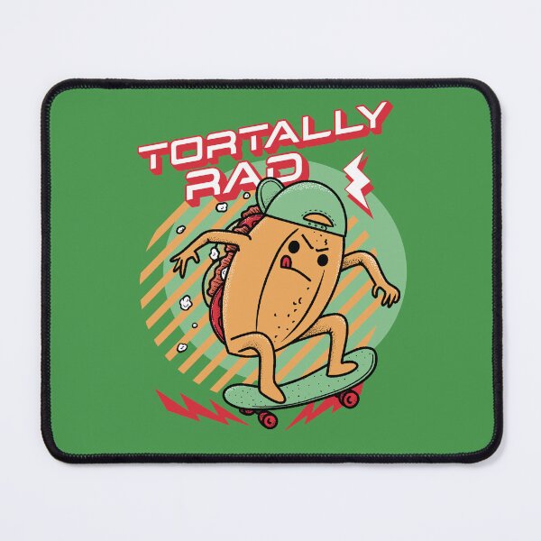 Item preview, Tortally Rad Torta 1980s retro - funny mexican food designed and sold by abowersock.