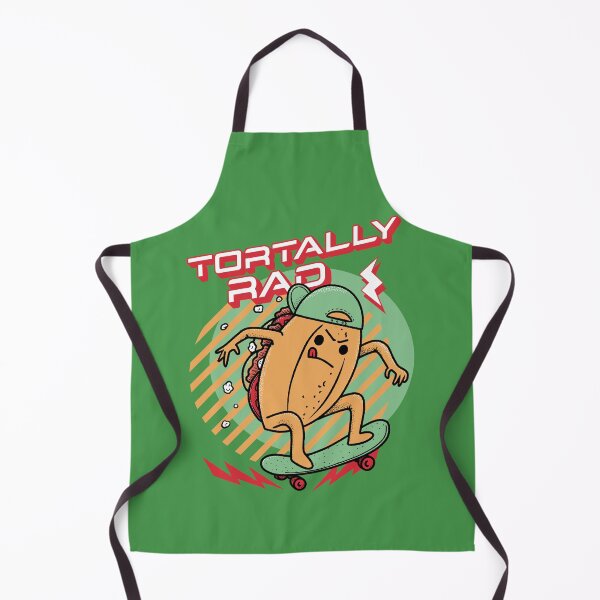 Item preview, Tortally Rad Torta 1980s retro - funny mexican food designed and sold by abowersock.