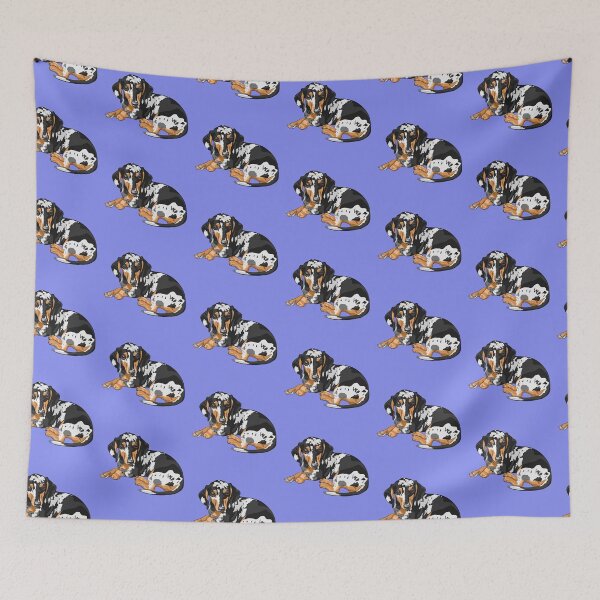 Item preview, Puppy Dachshund Doxie Spotted designed and sold by givemedogs.