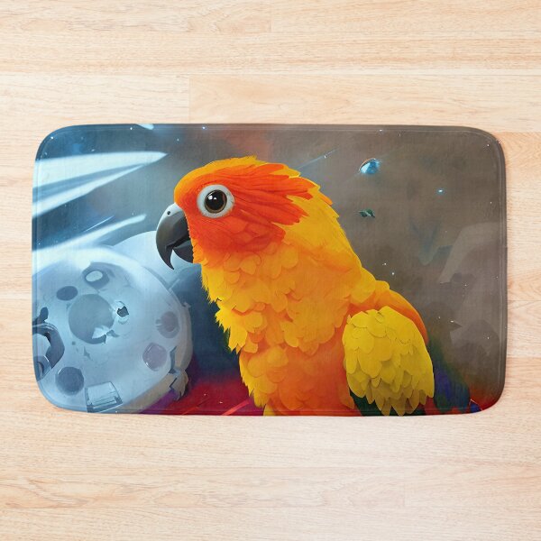 Item preview, Sun Conure in Space designed and sold by Aww_To_Z Animals.