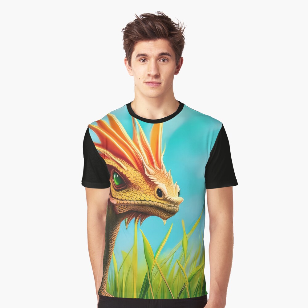 Item preview, Graphic T-Shirt designed and sold by dragynrain.