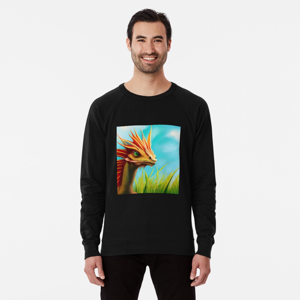 Item preview, Lightweight Sweatshirt designed and sold by dragynrain.