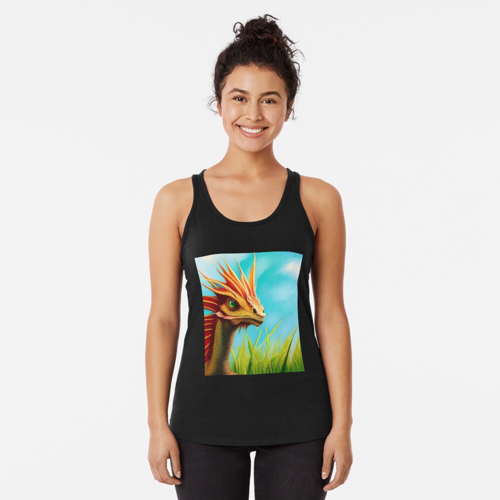 Item preview, Racerback Tank Top designed and sold by dragynrain.