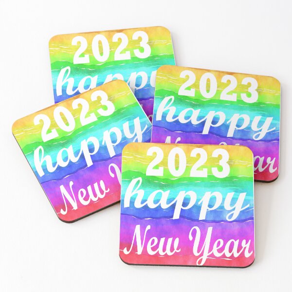 Item preview, Rainbow Happy New Year 2023 designed and sold by Soudesign99.