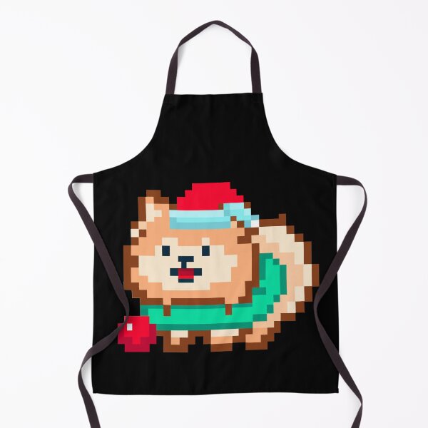 Item preview, Pomeranian pixel dog designed and sold by shirtkosa.