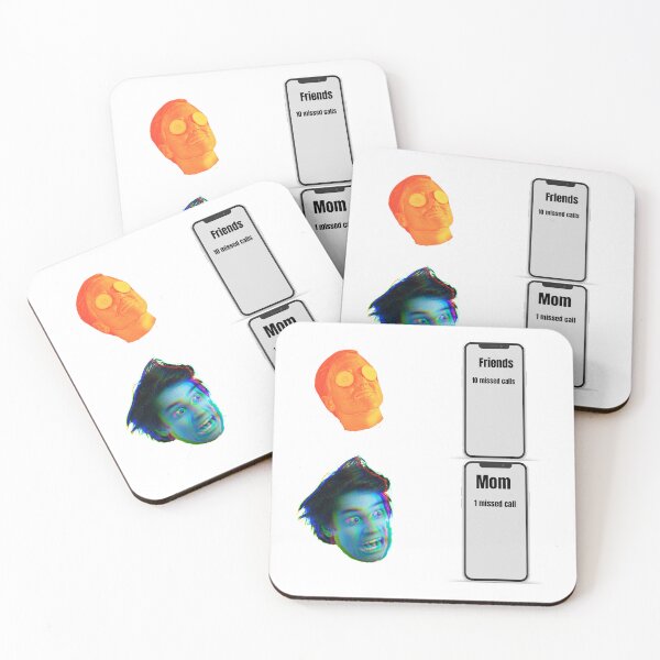 Item preview, 10 missed calls friends vs 1 missed call mom designed and sold by Sunwang.
