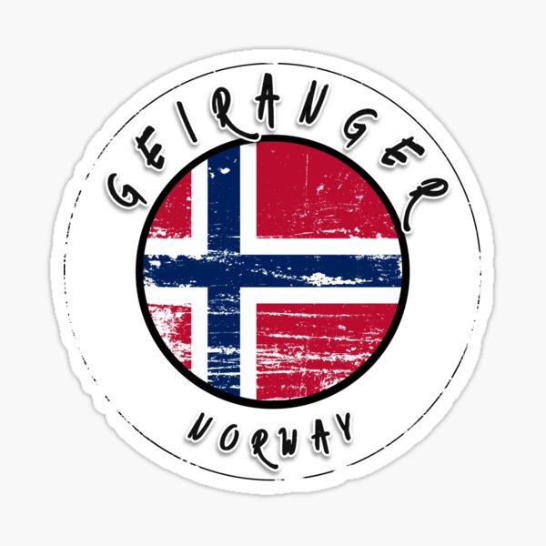 Item preview, Geiranger Norway Vintage designed and sold by TravelPenguin.