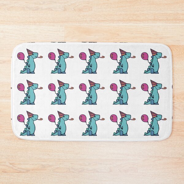 Item preview, Dino party (patterns, white background) designed and sold by MentaLee.