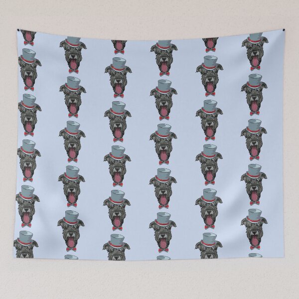 Item preview,  Funny Schnauzer Dog with Hat designed and sold by givemedogs.