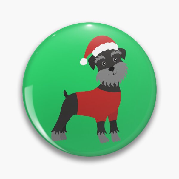 Item preview, Miniature Schnauzer Dog Christmas Xmas designed and sold by givemedogs.