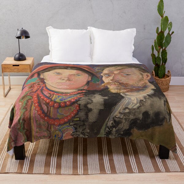 Item preview, Stanislaw Wyspianski Self Portrait with Wife designed and sold by Vintage Wall Art.