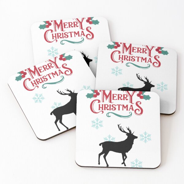 Item preview, Winter wonderland stag designed and sold by Speckledfrog.