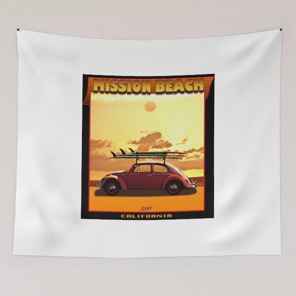 Item preview, SURF MISSION BEACH CALIFORNIA designed and sold by Larry Butterworth.