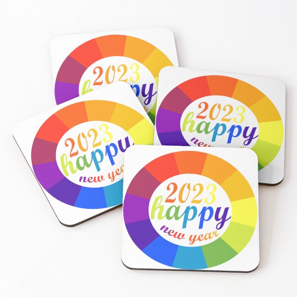 Item preview, Rainbow Happy New Year 2023 designed and sold by Soudesign99.