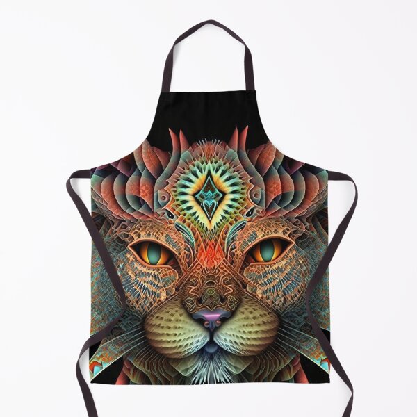 Item preview, Orange Vision Aztec Cat designed and sold by DESIGNERCATS.