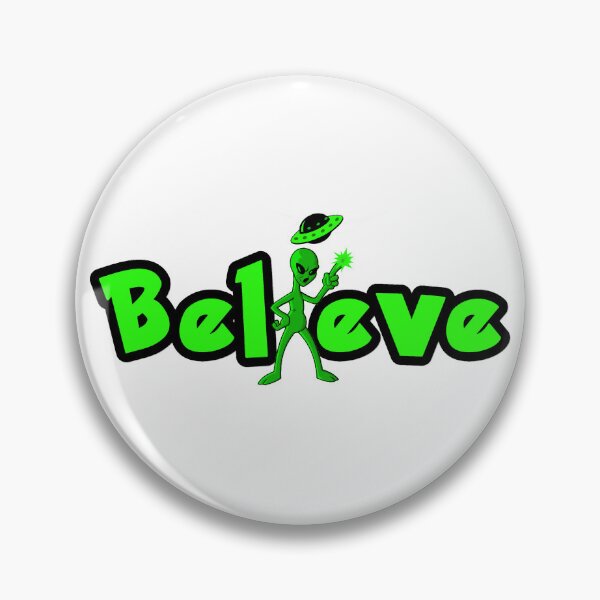 Item preview, Believe Alien with Spaceship designed and sold by dcohea.