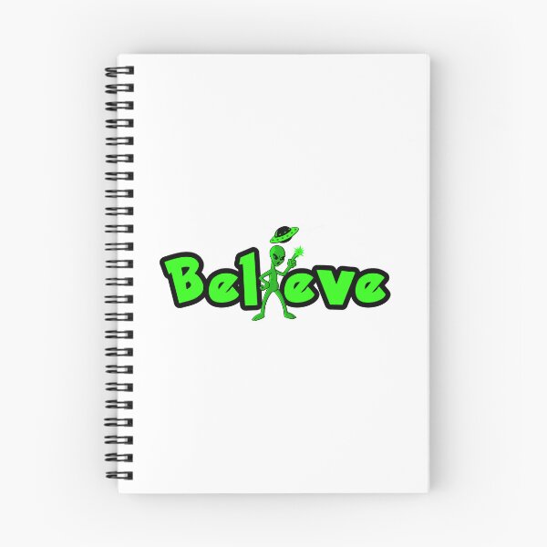 Item preview, Believe Alien with Spaceship designed and sold by dcohea.