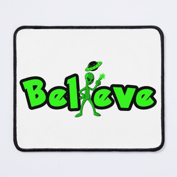Item preview, Believe Alien with Spaceship designed and sold by dcohea.