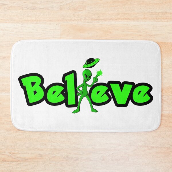 Item preview, Believe Alien with Spaceship designed and sold by dcohea.