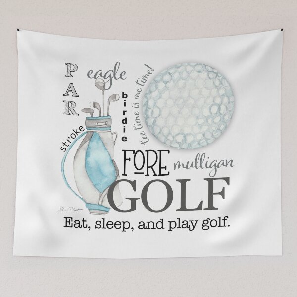 Item preview, Blue Golf Art designed and sold by Jean Plout.