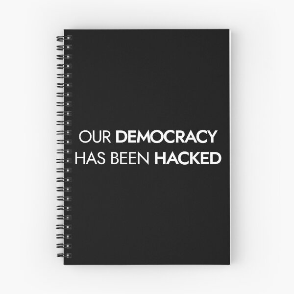 Item preview, Democracy Hacked designed and sold by Essenti4lgoods.