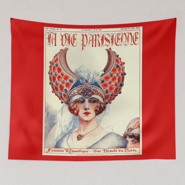Item preview, LA VIE PARISIENNE : Vintage 1927 Magazine Advertising Print designed and sold by posterbobs.